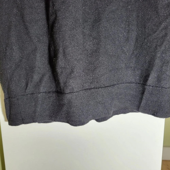 Aritzia Wilfred sweater dress wool Cyprie Dress Mock-neck With Slit Black XS - Picture 10 of 13